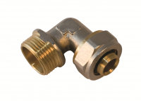 Фитинг обжимной угольник 20ц Millennium