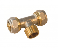 Фитинг обжимной тройник 20ц-20ц Millennium