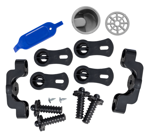 Трап линейный пластиковый 60 см (решётка STICK) с сухим гидрозатвором Millennium