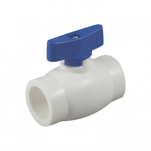 Кран МИНИ полипропиленовый Millennium (синяя ручка)