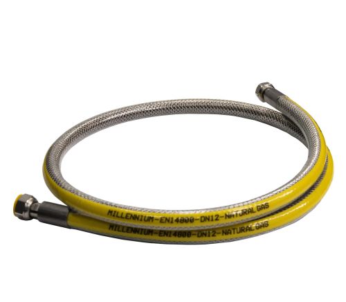 Подводка для газа в оплетке Millennium Eurogas 1/2г/г