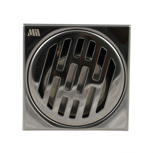 Трап из нержавеющей стали 10x10 прямой Millennium