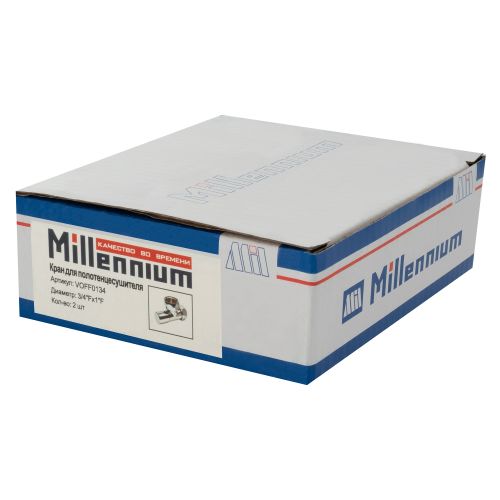 Вентиль 1-3/4 г/г угловой для П/С (пара) Millennium круг