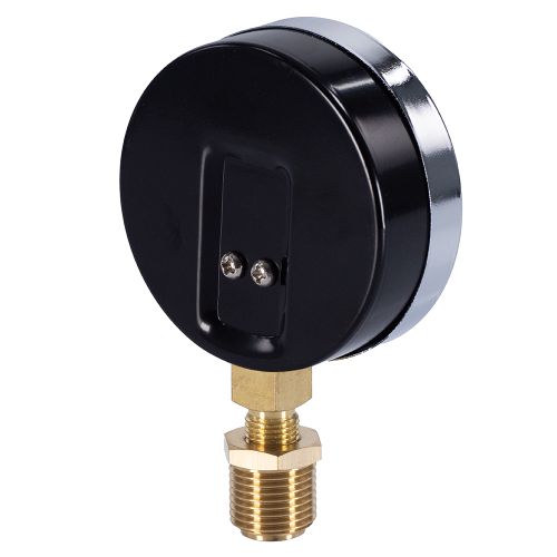 Термоманометр вертикальный  80 мм 1/2"- 10 бар (0-120C) Millennium