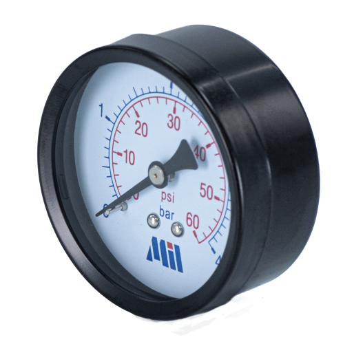 Манометр с задним подключением 1/4" (63/4 бар) Millennium
