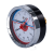 Термоманометр горизонтальный  80 мм 1/2"- 4 бар (0-120C) Millennium