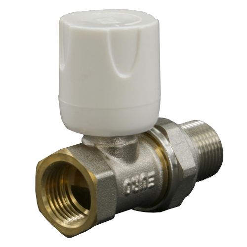 Кран для радиатора 1/2" прямой верхний Millennium