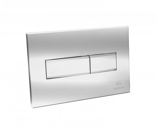 Кнопка для инсталляции квадратная хромированная Millennium