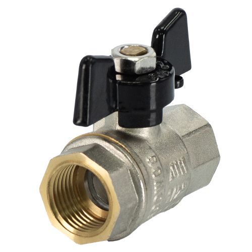 Кран шаровый  г/г бабочка Millennium 1/2"