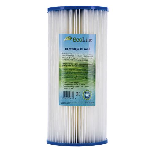 Картридж  BB 10" лепестковый для механической очистки  Ecoline