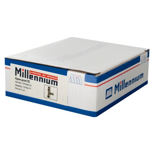 Вентиль 1-1/2 г/ш прямой для П/С (пара)  Millennium