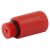 Заглушка 1/2" монтажная красная Millennium