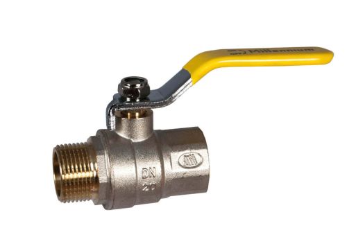 Кран для газа г./ш ручка рычаг Millennium