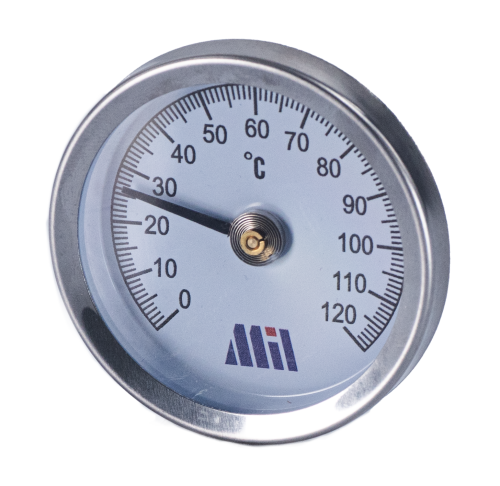 Термометр накладной 63/120 с пружиной Millennium