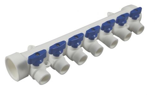 Коллектор полипропиленовый 40 мм Millennium (синяя ручка)