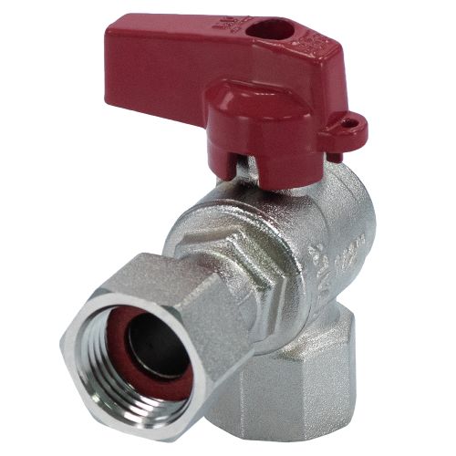 Кран с накидной гайкой угловой 1/2" г/г Millennium