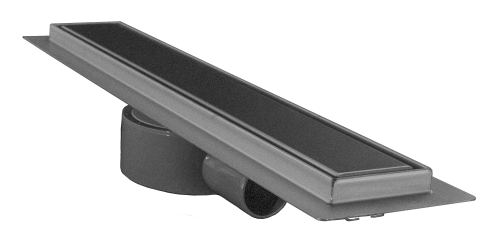 Трап линейный нержавейка с сухим поворотным  гидрозатвором  80 см(под плитку) Millennium(в блистере)