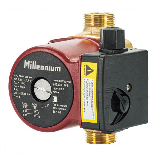 Насос циркуляционный Millennium MPL 20-60 (130 мм)