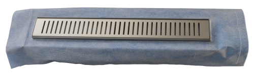 Трап линейный пластиковый 60 см (решётка STICK) с сухим гидрозатвором Millennium