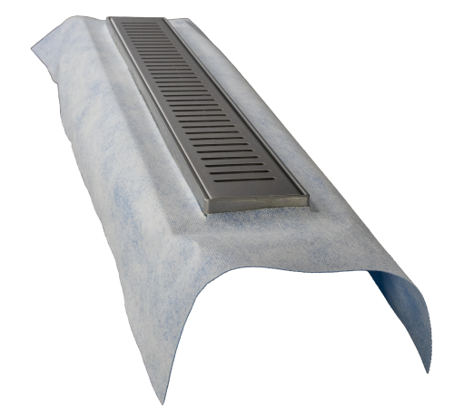 Трап линейный пластиковый 60 см (решётка STICK) с сухим гидрозатвором Millennium