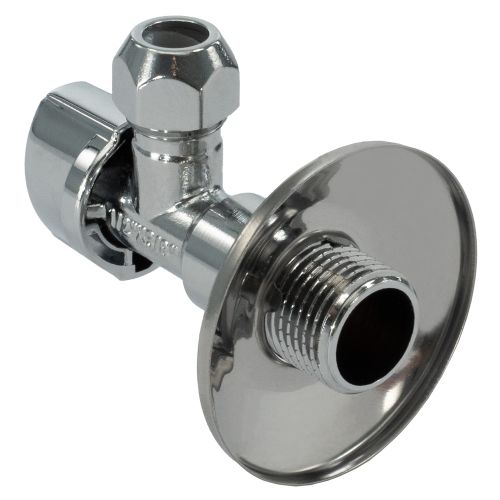 Кран угловой с цангой 1/2" х 3/8" "Millennium"