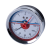 Термоманометр горизонтальный  80 мм 1/2"- 4 бар (0-120C) Millennium