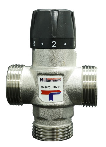 Термостатический смесительный клапан 1" ( 20°C - 45°C ) Millennium