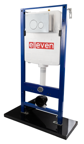 Инсталляция Elleven с круглой кнопкой