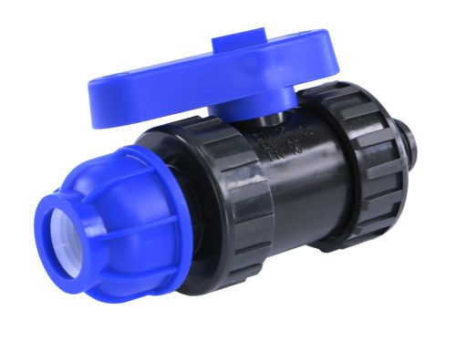 Кран шаровый ПНД    20- 1/2 с внутренней резьбой (PN16)  Millennium