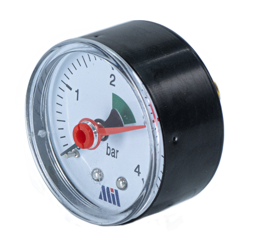 Манометр с задним подключением 1/4" (50/ 4 бар) Millennium