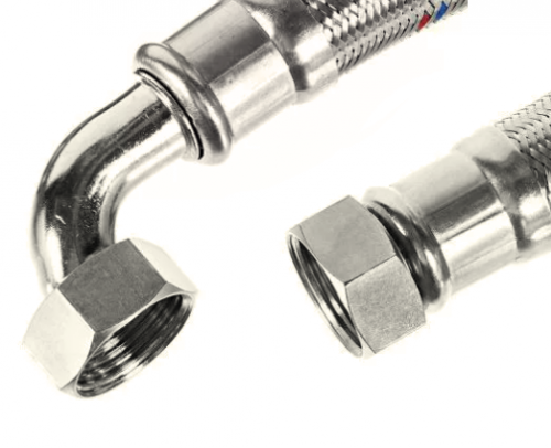 Подводка для воды Гигант 1" г/г угловая Millennium