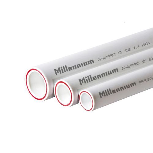 Труба полипропиленовая армированная стекловолокном PN25 Millennium