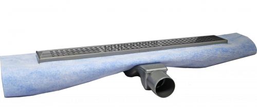 Трап линейный  пластиковый 60 см (решётка TRENDY) с сухим гидрозатвором Millennium