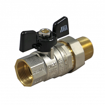 Кран шаровый с накидной гайкой Millennium 3/4"