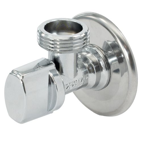 Кран угловой 1/2" х 3/4" ш./ш. с отражателем "Millennium"