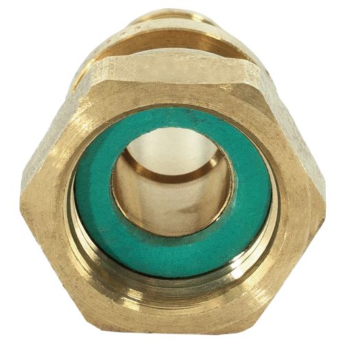 Муфта с накидной гайкой O 16*2.2 мм - 1/2" аксиальная Millennium