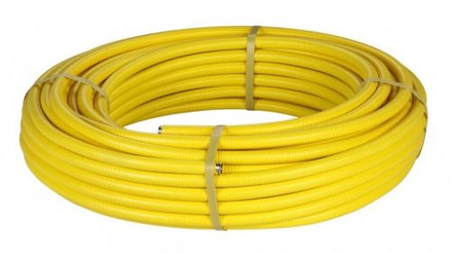 Труба гофрированная отожженная в оболочке для газа 15 (бухта 50м.)