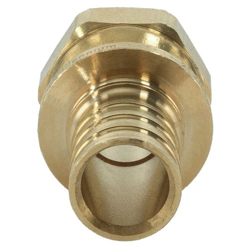 Муфта с накидной гайкой O 25*3.5 мм - 3/4" аксиальная Millennium (материал латунь CW617N)