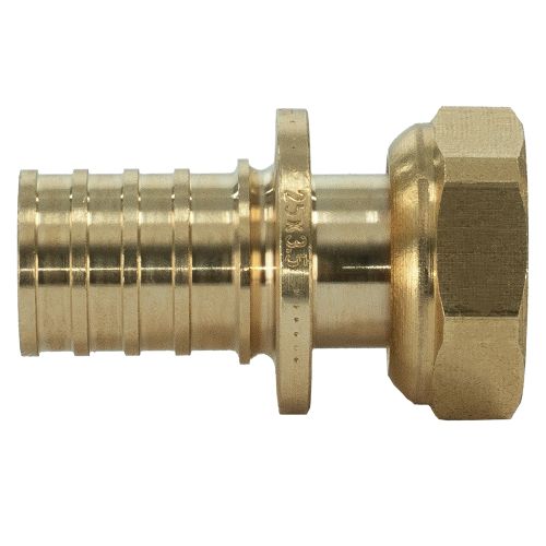 Муфта с накидной гайкой O 25*3.5 мм - 3/4" аксиальная Millennium (материал латунь CW617N)