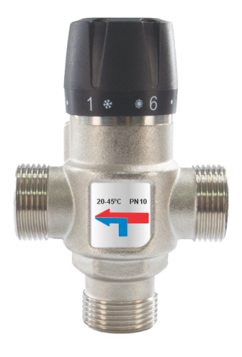 Термостатический смесительный клапан 1" ( 20°C - 45°C ) Millennium