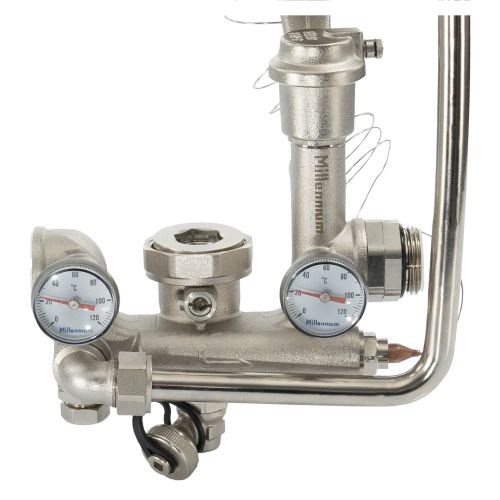 Насосно-смесительная группа для отопления и тёплого пола 1" "Millennium"