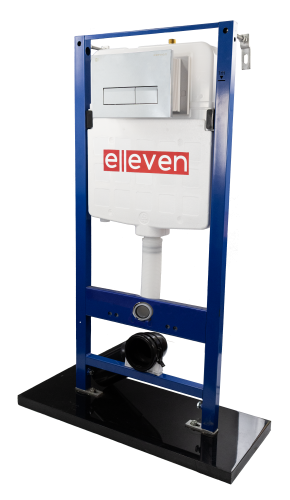 Инсталляция Elleven с квадратной кнопкой