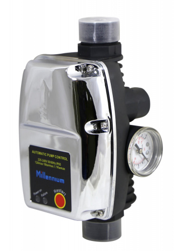 Блок автоматики Millennium для насосов с хромированным корпусом (3,5 бар)
