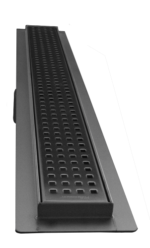 Трап линейный из нержавеющей стали с сухим поворотным гидрозатвором  60 см (решётка 04) Millennium