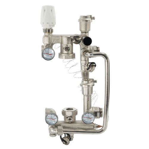 Насосно-смесительная группа для отопления и тёплого пола 1" "Millennium"