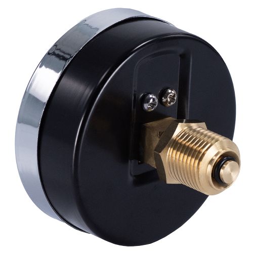 Термоманометр горизонтальный  80 мм 1/2"- 10 бар (0-120C) Millennium