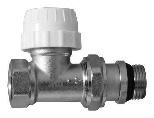 Кран для радиатора 3/4 прямой верхний под термоголовку Millennium