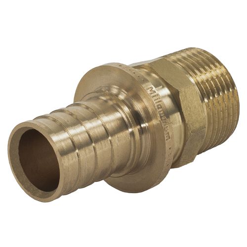 Муфта O 25x3.5 - 3/4" нар. аксиальная Millennium (материал латунь CW617N)