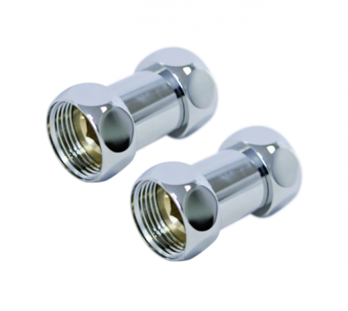 Соединение прямое для полотенцесушителя В/В (пара) Millennium