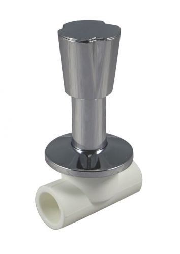 Кран под штукатурку с хромированной ручки Millennium